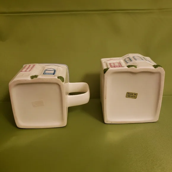 Victorian House Sugar & Creamer Set - Made in Mexico - Picture 9 of 11